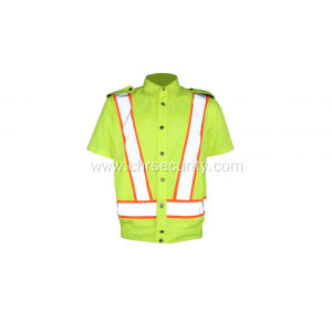 Traffic safety reflective work clothes